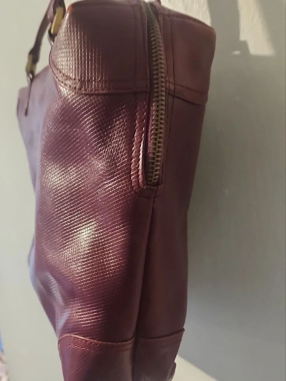 Bottega Veneta large burgundy
